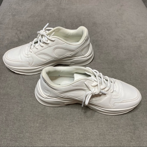 ASOS Design Degree Chunky Rainbow Sneakers - Picture 6 of 9